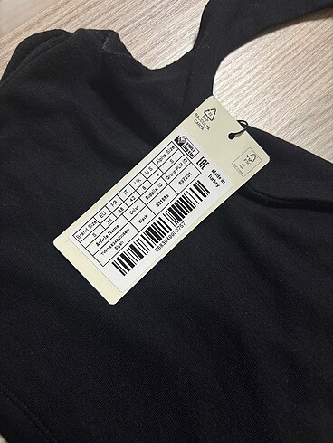 s Beden siyah Renk Trendyol milla crop bluz