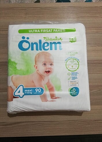 ÖNLEM BOTANİKA 4 NUMARA 90 ADET CIRT BEZ
