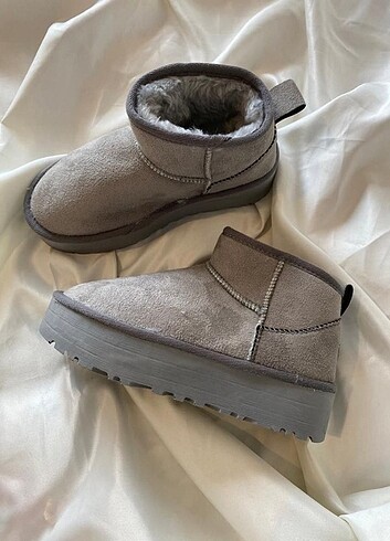 38 Beden gri Renk #ugg #platform #gri #ultramini 