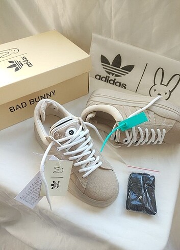 39 Beden ten rengi Renk #adidas #badbunny #bej