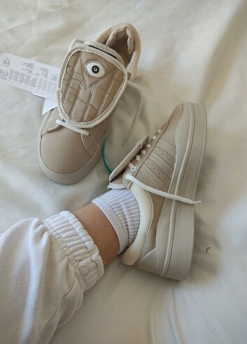 40 Beden ten rengi Renk #adidas #badbunny #bej