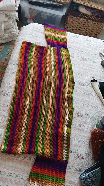 El örgüsü crop kazak
