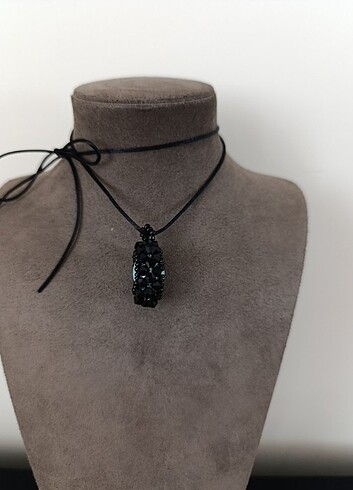 Beden siyah Renk Choker