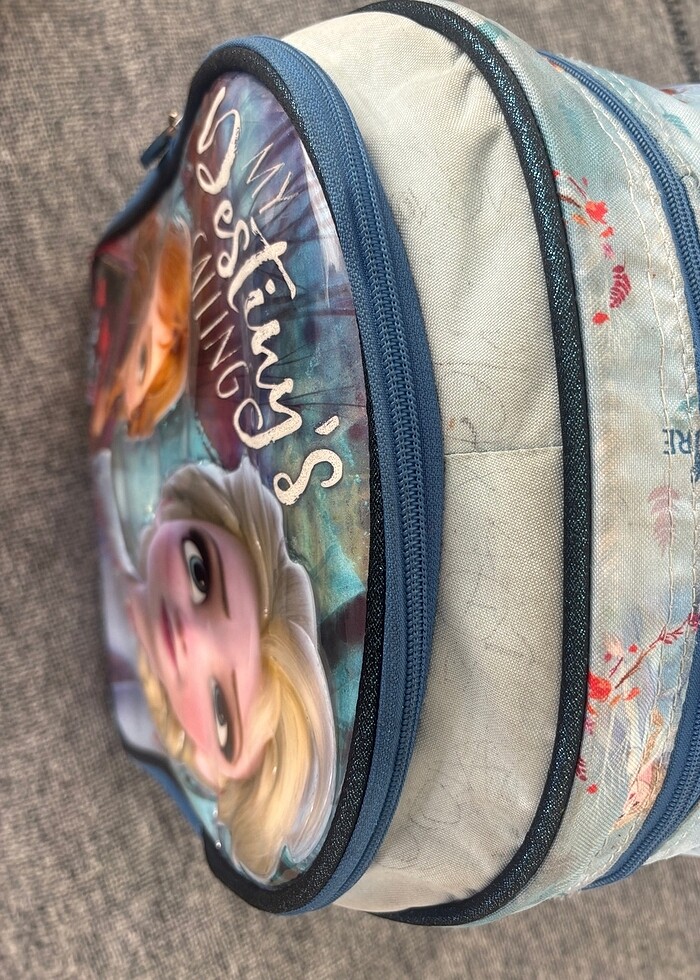 Lisanslı frozen ilkokul çantası - Görsel 5