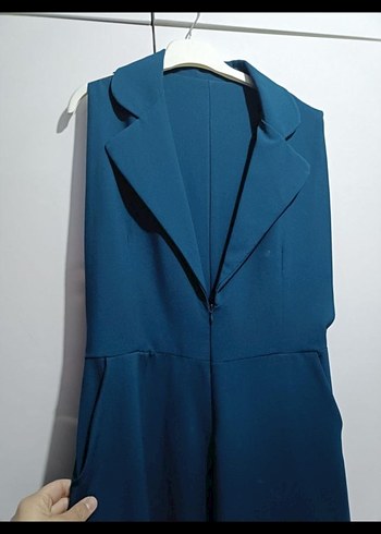 Kadın Uzun kemerli Tulum - Görsel 2