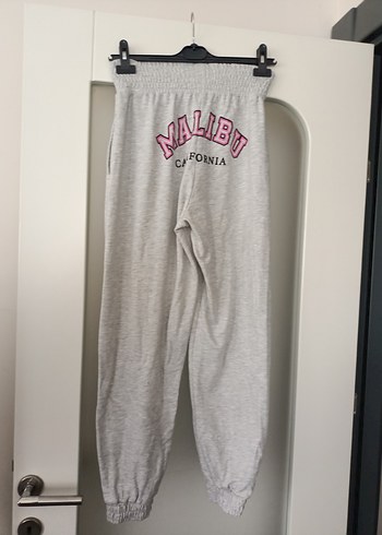 Gri Kadın Rahat Kesim Eşofman Altı - Görsel 11