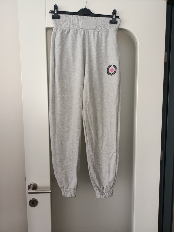 Gri Kadın Rahat Kesim Eşofman Altı - Görsel 2