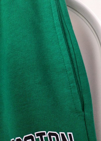 Yeşil Bison Baskılı Rahat Kesim Eşofman - Görsel 5