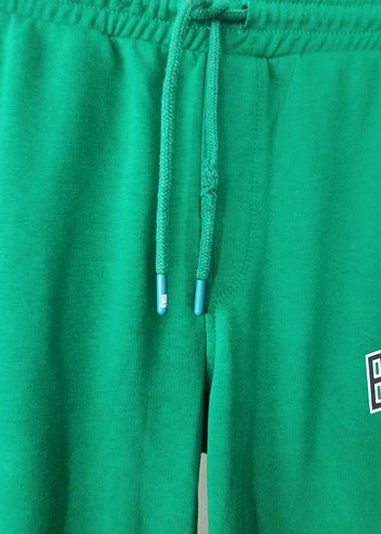 Yeşil Bison Baskılı Rahat Kesim Eşofman - Görsel 7