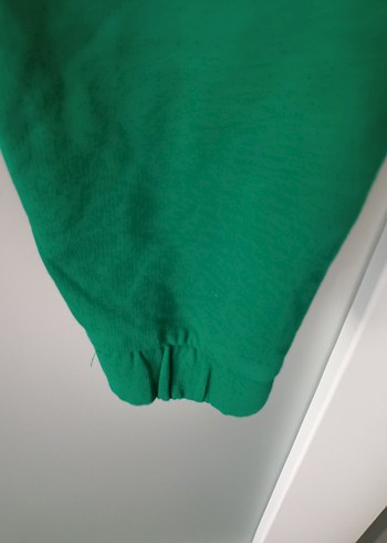 Yeşil Bison Baskılı Rahat Kesim Eşofman - Görsel 4