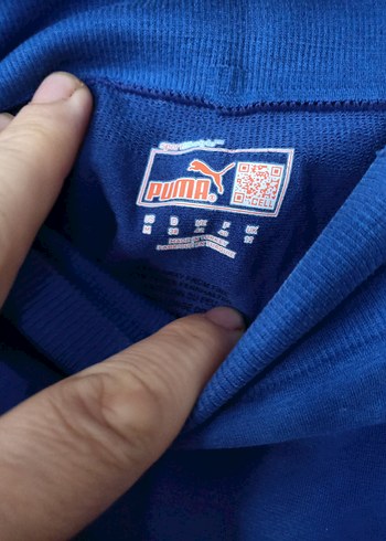 Puma Koyu Mavi Elastik Bel Kadın Tayt