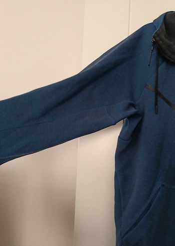 Lacivert Fermuarlı Erkek  Sweatshirt - Görsel 2