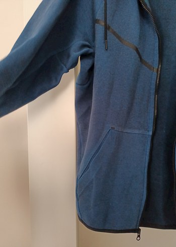 Lacivert Fermuarlı Erkek  Sweatshirt - Görsel 6