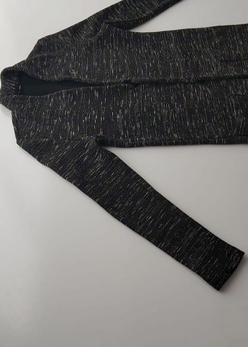 Erkek Gri Uzun Triko Kaban - Görsel 2