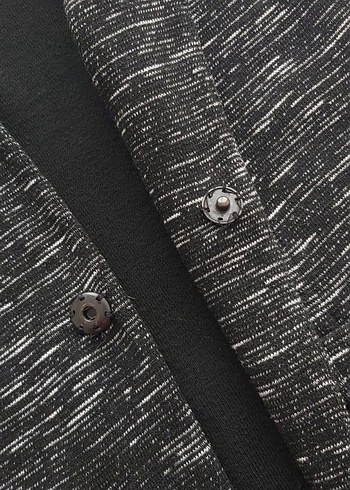 Erkek Gri Uzun Triko Kaban - Görsel 4