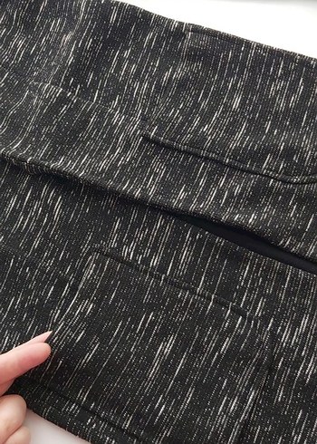 Erkek Gri Uzun Triko Kaban - Görsel 7