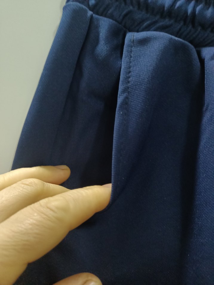 Lacivert Elastik Bel Rahat Kesim Erkek Eşofman Altı - Görsel 3