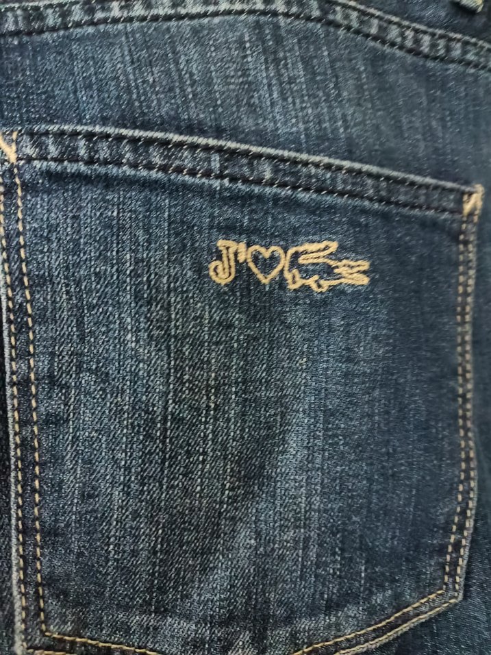 Lacoste Lacivert Midi Kadın Kot Pantolon - Görsel 3