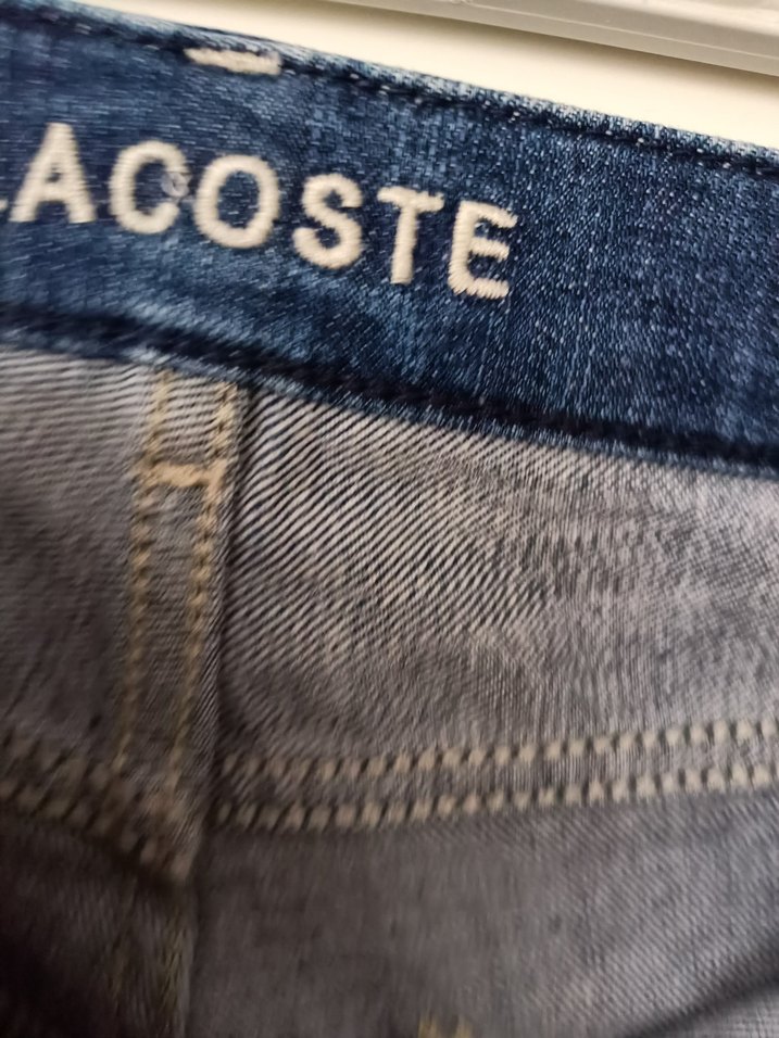 Lacoste Lacivert Midi Kadın Kot Pantolon - Görsel 2