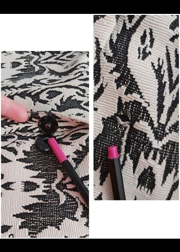 Dantel Detaylı Modern Klasik Kadın Midi Kaban - Görsel 7