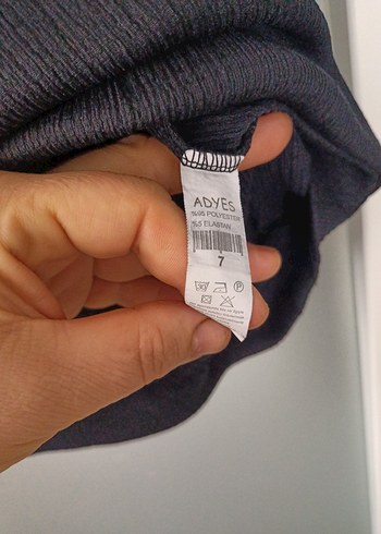 düz siyah koyu siyah Kadın Keten Salaş Uzun Kollu bluz - Görsel 5