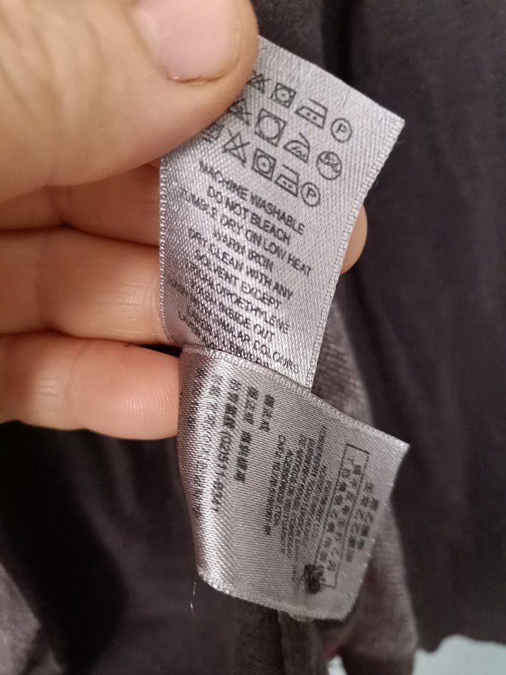 Düğmeli Gri Kareli Midi Kadın Hırka - Görsel 5