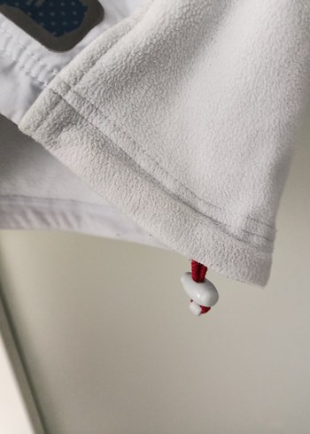 Gri Kapüşonlu Kadın Spor Ceket - Görsel 8