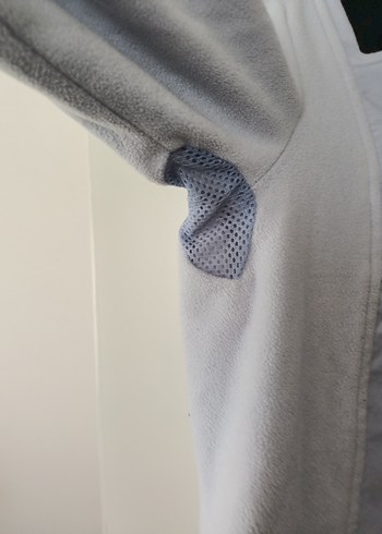 Gri Kapüşonlu Kadın Spor Ceket - Görsel 11