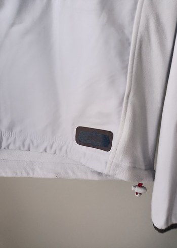 Gri Kapüşonlu Kadın Spor Ceket - Görsel 4