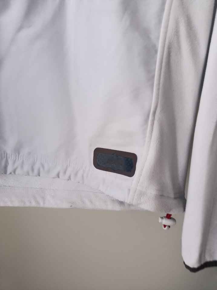 Gri Kapüşonlu Kadın Spor Ceket - Görsel 4