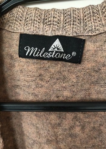 Bej Triko Midi Kolsuz Yelek - Görsel 8