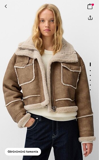 Bershka mont