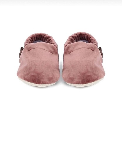 Caluu baby kadife bebek patik