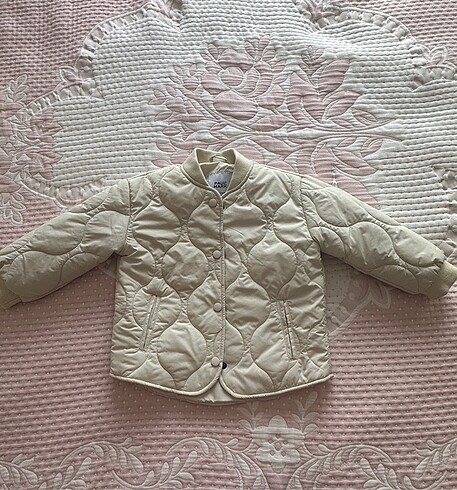 Paulmark Kız çocuk kapitone bomber mont
