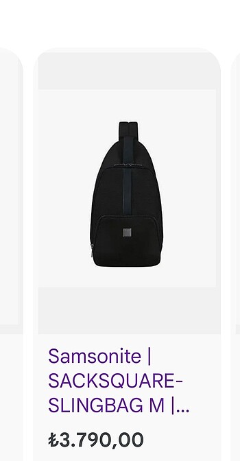  Beden siyah Renk Samsonite erkek çapraz çanta