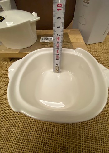 Acar porselen kapaklı kase - Görsel 5