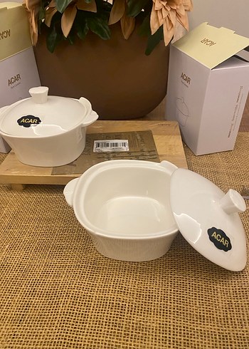 Acar porselen kapaklı kase - Görsel 6