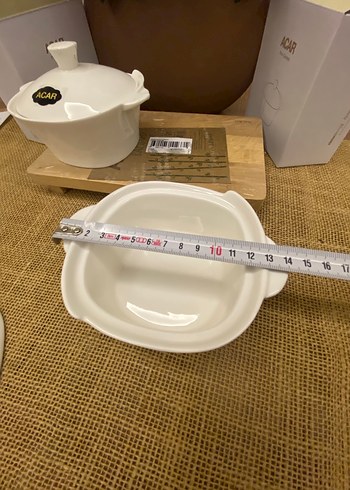 Acar porselen kapaklı kase - Görsel 4