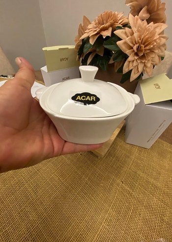 Acar porselen kapaklı kase - Görsel 2