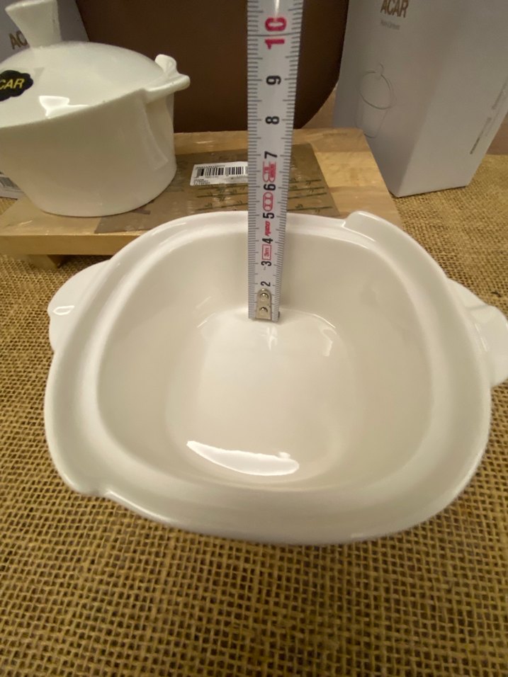 Acar porselen kapaklı kase - Görsel 5