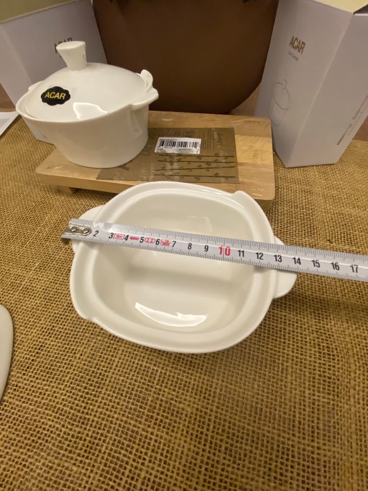 Acar porselen kapaklı kase - Görsel 4