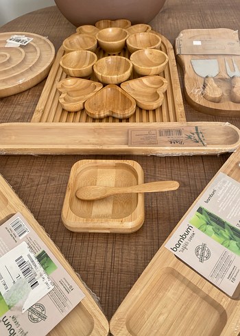 Bambu Bohem Tarzı Sofra Seti - Görsel 7