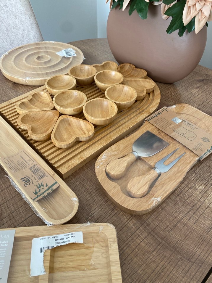 Bambu Bohem Tarzı Sofra Seti - Görsel 3