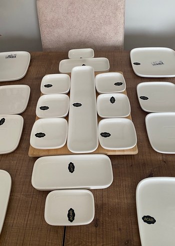 Acar porselen sunum takımı - Görsel 2