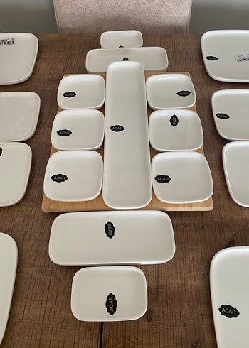 Acar porselen sunum takımı - Görsel 7