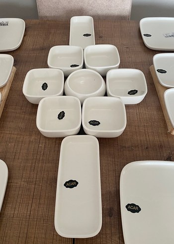 Acar porselen sunum takımı - Görsel 7