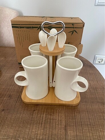 Bambum çay/kahve kupa seti
