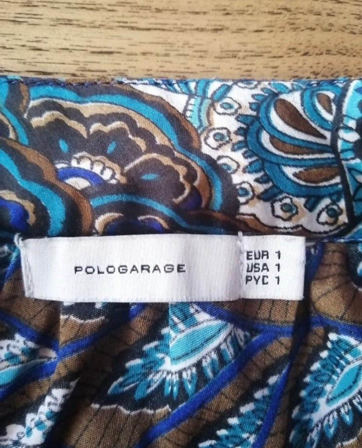 Bohem Mavi Straplez Midi Elbise - Görsel 3