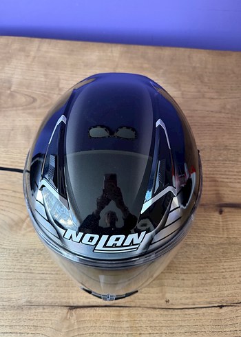 Nolan metal siyah Kask - Görsel 6