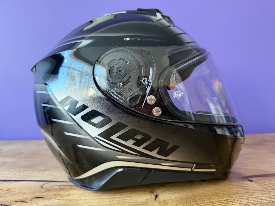 Nolan metal siyah Kask - Görsel 4